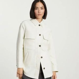Everlane oversized shirt jacket size S